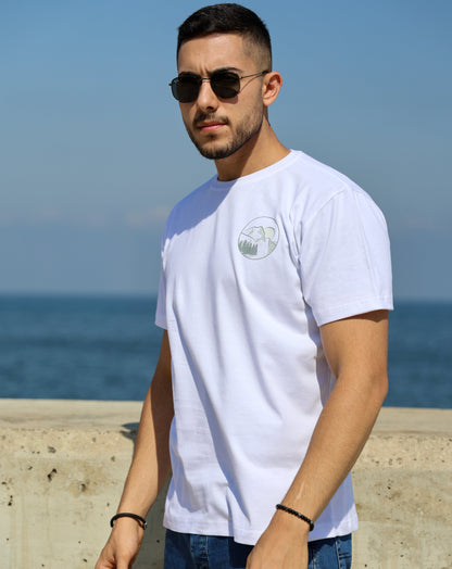 Mountscape Tee in White